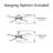 52''W Almedacheatham 4 - Blade Ribbed Glass Ceiling Fan with Remote Control and Light Kit Included-1772439754