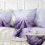 «Fields of Lavender Against Blue Sky» - Coussin imprimé paysage-217488759-217488755
