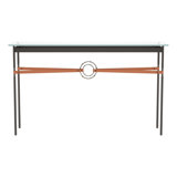 Equus 54" W Glass Top Console Table