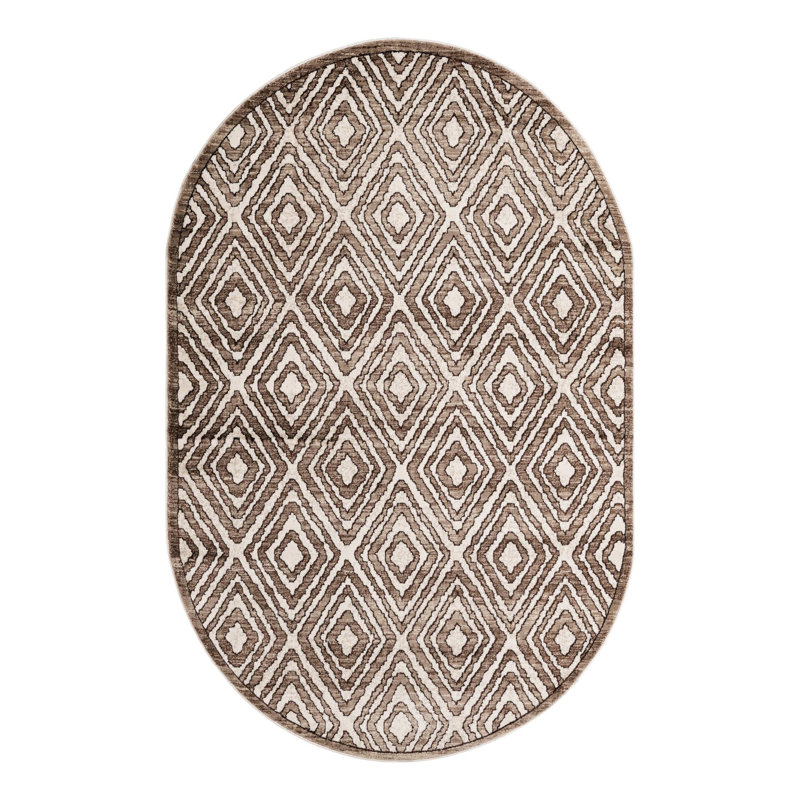 Tapis Union Rustic Hermitage, Ovale 5 pi 3 po x 8 pi