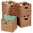  Scalloped 12 X 12In Hyacinth Storage Basket Set Of 5 - Natural-1243071249-1243071246