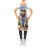 No Pattern Bib Apron