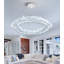 Lustre moderne en cristal 23,6 po-130139390