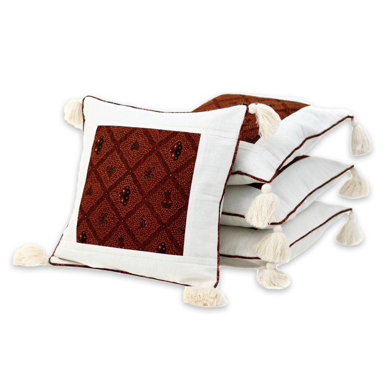 Geometric Cotton Pillow Cover