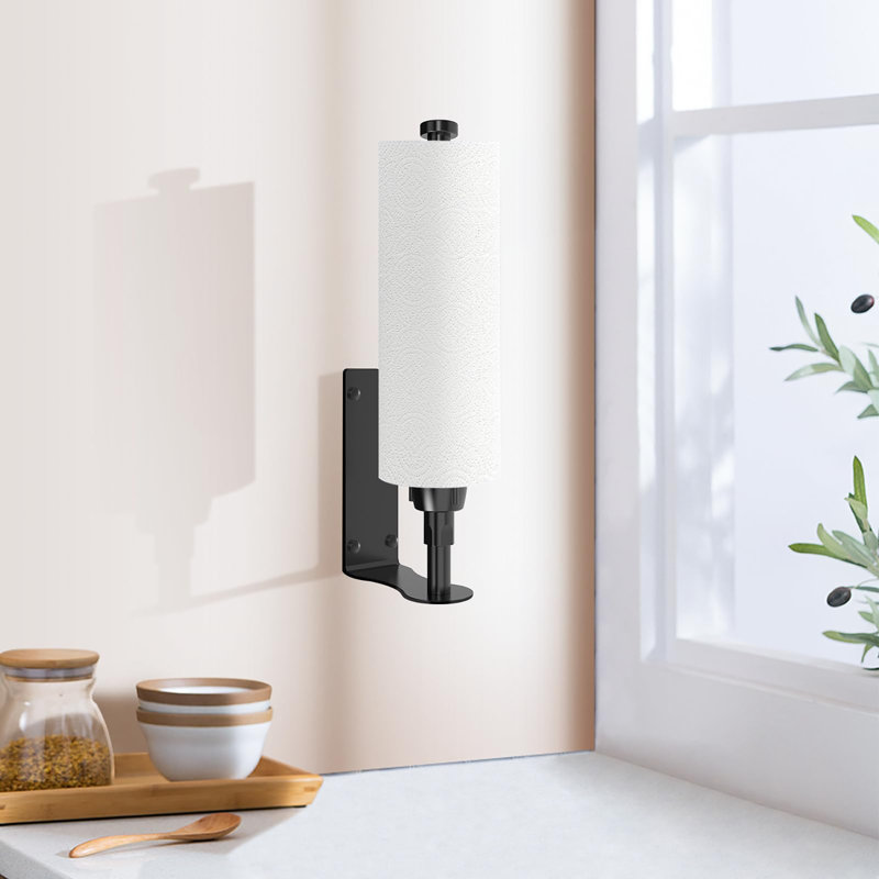 Paper Towel Holder, Black