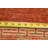 Orange Gabbeh  Oriental Runner Rug 2x5