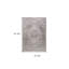 Tapis oriental gris et beige 4 pi x 6 pi