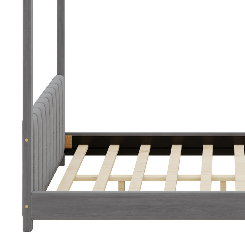House Wood Bed