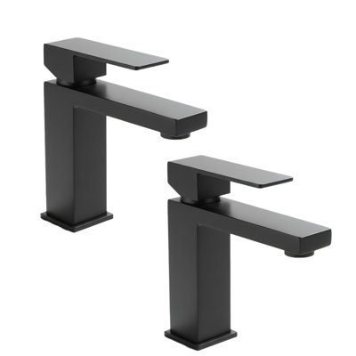 Modern Single Handle Bathroom Faucet(Set of 2)