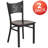 Penaloza Coffee Back Metal Restaurant Chair-139861522