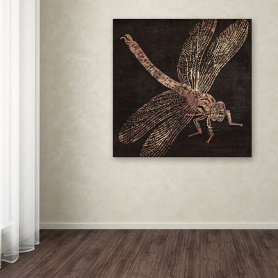 Jadaya «Dragonfly» par Color Bakery, impression sur toile tendue