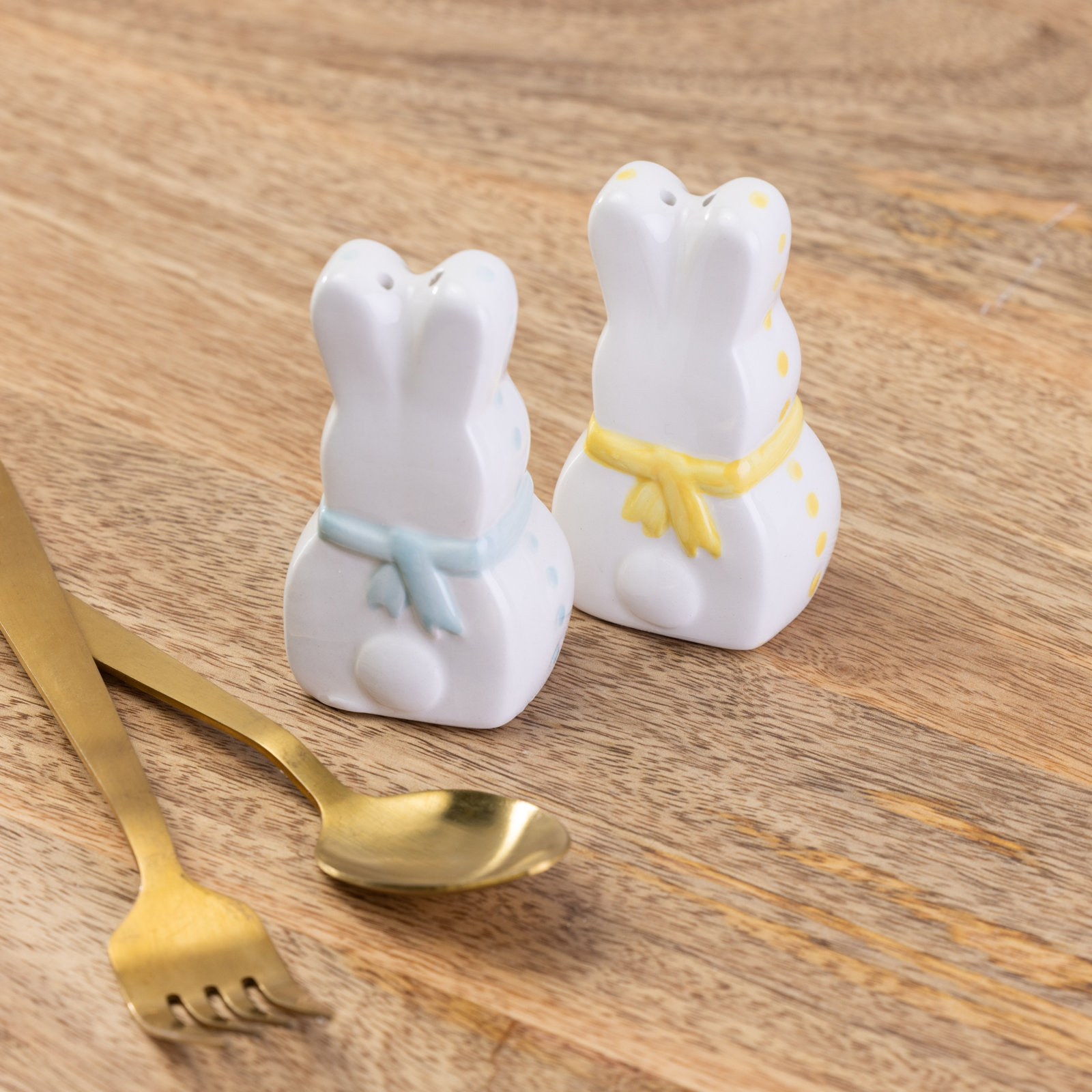 Ceramic Salt And Pepper Shaker Set
