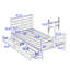 Lit avec rangement ouvert Coleridge-1824069731