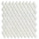 Zirconio 7/8" x 1-5/8" Diamond Glass Mosaic