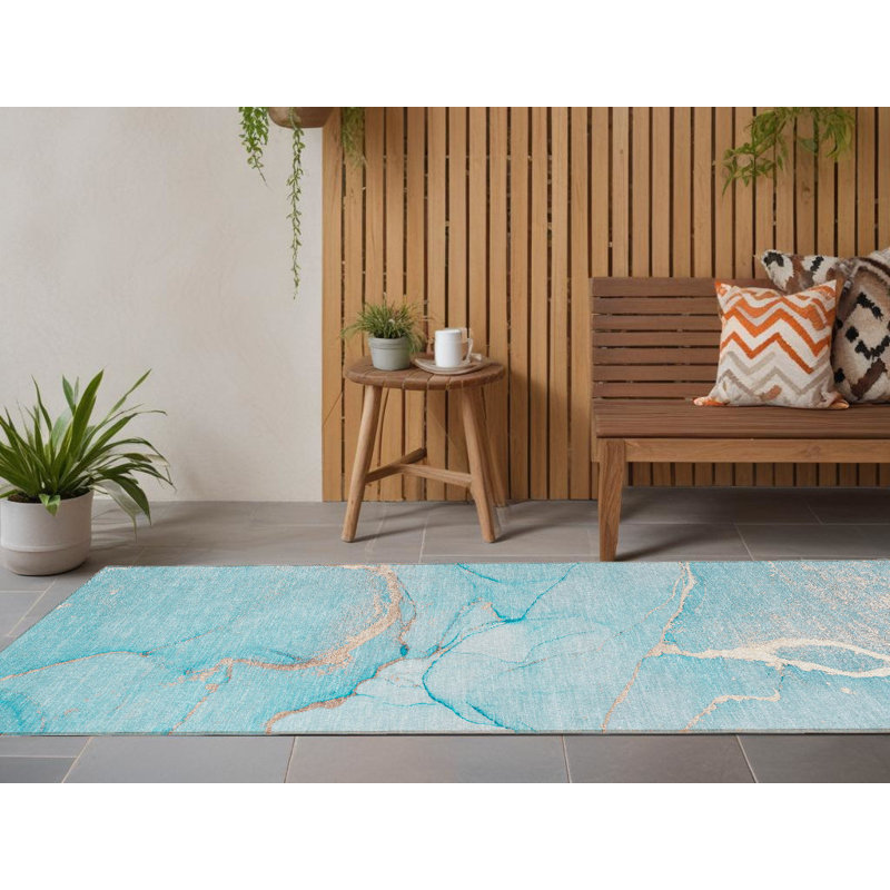 Tapis de couloir d'extérieur 8 pi
