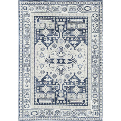 Tapis bleu marine Gabriel