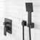 Eviva Edge Shower System With Slide Bar Hand-Shower And Thermostatic Valve