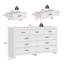 Commode à neuf tiroirs de style rustique-655417052