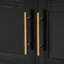 Armoire de cuisine 71 "avec 4 portes et tablettes-1100109813
