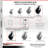 Kingpinless Phenolic Caster