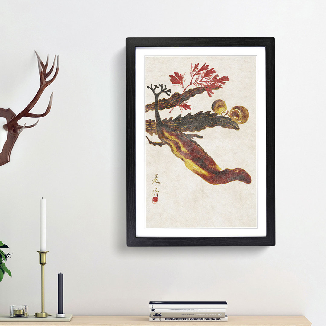 Seaweed by Shibata Zeshin - Picture Frame Painting Print