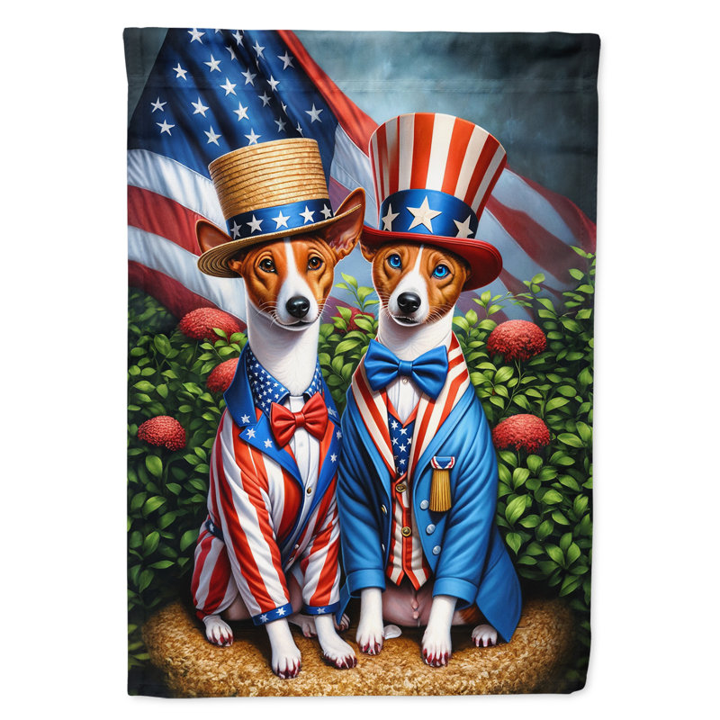Drapeau All American Garden, Basenji