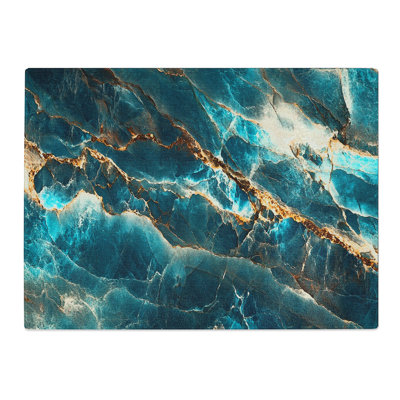 Luxury Marble Vol.7  Glass Chopping Board