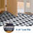 5x7 Checkered Area Rug, Abstract Washable Soft Rugs for Living Room, Modern Geometric Non Slip Low Pile Carpet for Bedroom, Dining Room, Black-223283890