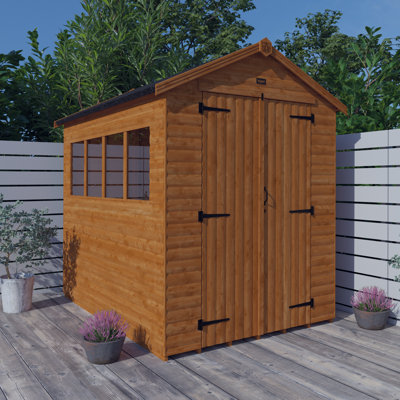 Tiger Tongue and Groove Apex Wooden Shed