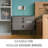 Cathriona 2 - Drawer Nightstand With Fingerprint Lock And Led Lights And Music Player-1993010468