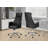 Office Chair, Adjustable Height, Ergonomic, Swivel, Armrests, Work, Black Leather Look, Chrome Metal, Contemporary, Modern