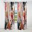 Kaidence - Rideau occultant floral abstrait - 1 panneau-588864718