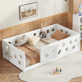 Solid Wood Bedframe with Rails