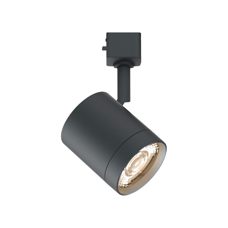 Tête de rail de charge à tension de ligne 16 W, Bronze foncé