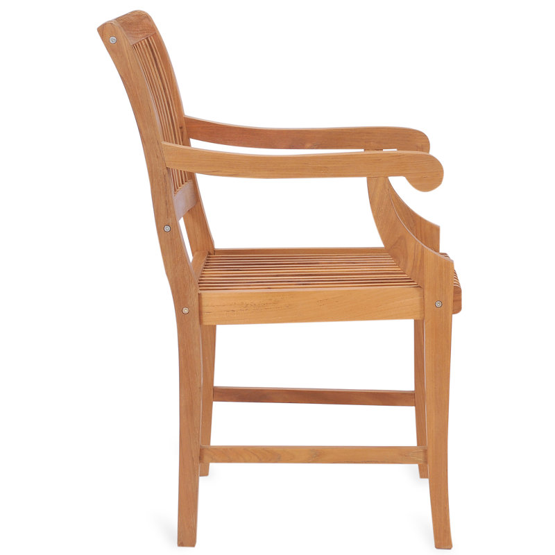 Hearne Outdoor Teak Dining Armchair