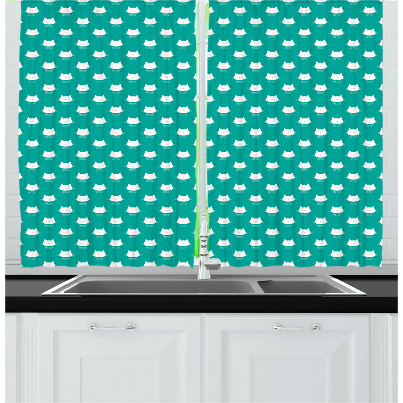 Tailored Kitchen Curtain