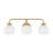 Orion 3-Light Bathroom Vanity Light in Natural Brass-553015664