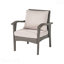 Ensemble 2 pièces fauteuil de patio gris Honolulu