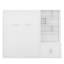 Lit escamotable double avec tablettes