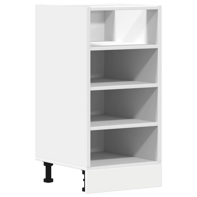 vidaXL Bottom Cabinet Riga White 40x44,5x81,5 cm Engineered Wood, White