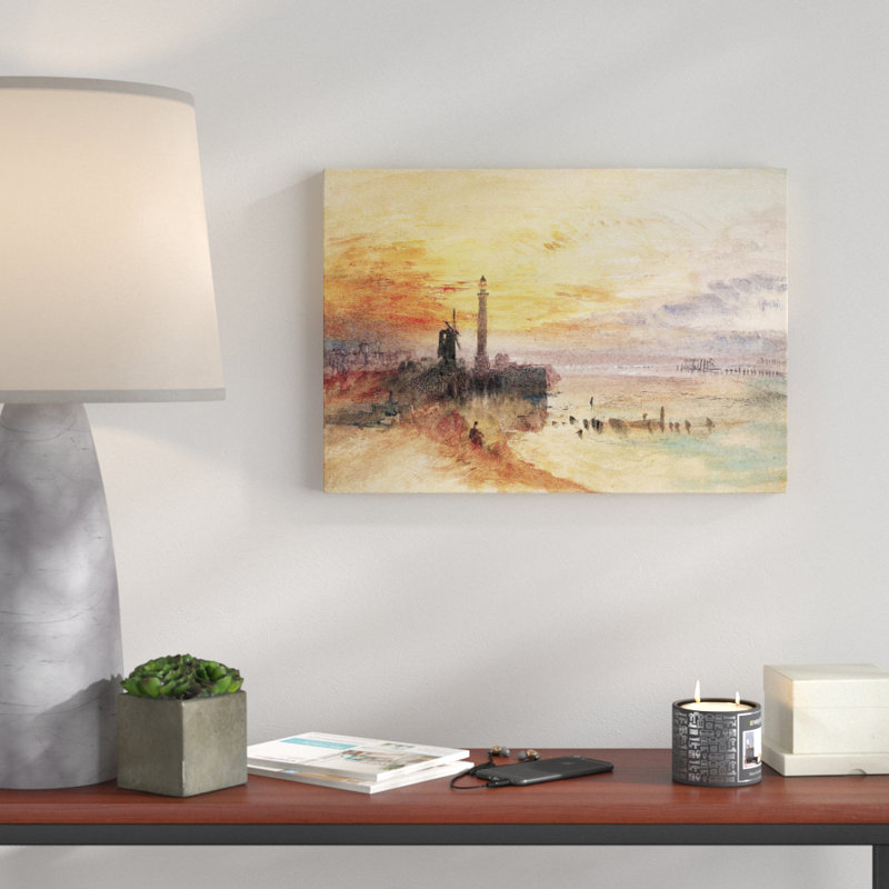 J.M.W. Turner - Wrapped Canvas Painting, 70cm H x 100cm W