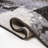 Izaki Contemporary Bohemian Abstract Marble Charcoal/Cream Rug-712029170