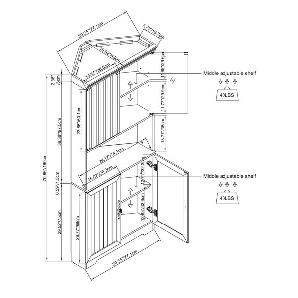 Dimensions du produit