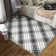 Striped Machine Washable Rugs Geometric Modern Non-Slip Rug for Living Room Bedroom Nursery Dining Table Bedside Decor