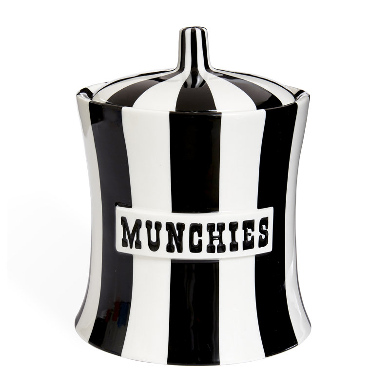 Vice Canister - Munchies, Black/White