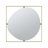 Iron Frame Vertical Rectangle Mirror