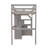 Loft Bed With A Stand-Alone Bed-1183214735