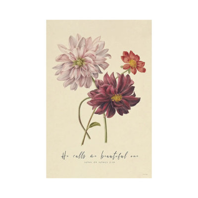 He Calls Me Beautiful One 1 Piece Wall Art on Canvas