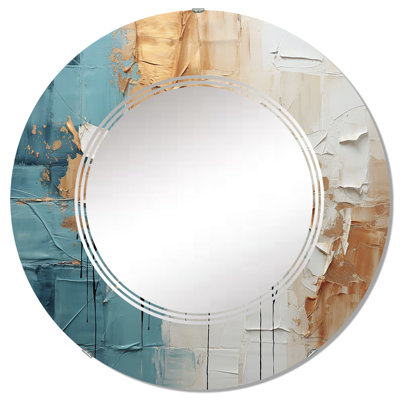Zedra - Miroir mural moderne rond