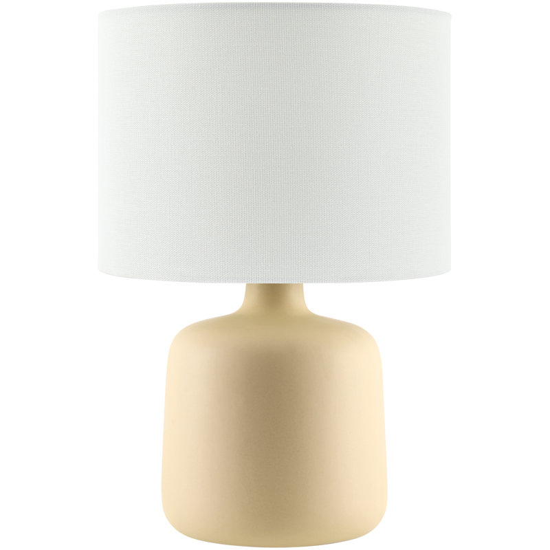Lampe de table Vilnis, Crème
